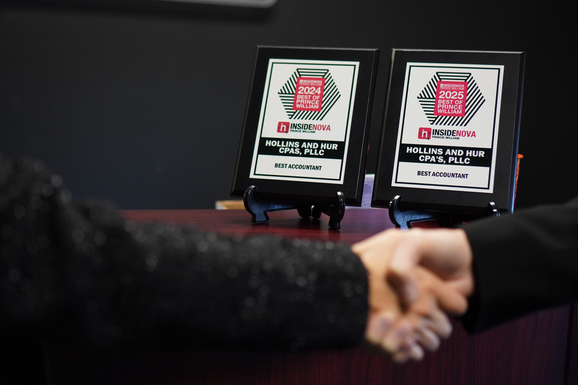 Hollins & Hur Best Accountant awards 2024 and 2025
